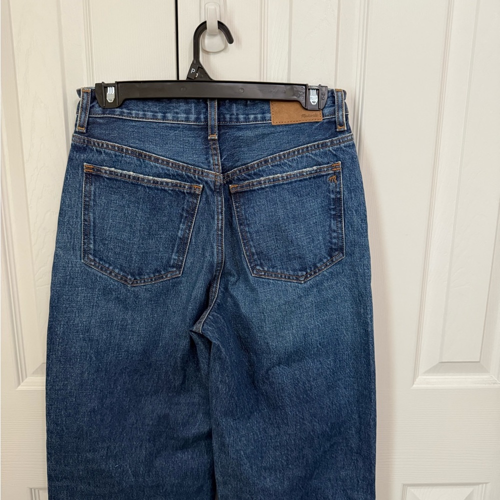Madewell Low-Slung Baggy Button Fly Wide Leg Jeans NWOT - Picture 7 of 8